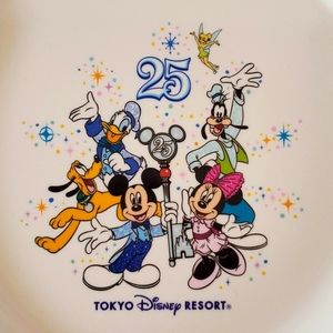 25 Tokyo Disney Resort Kids or Display Plate.